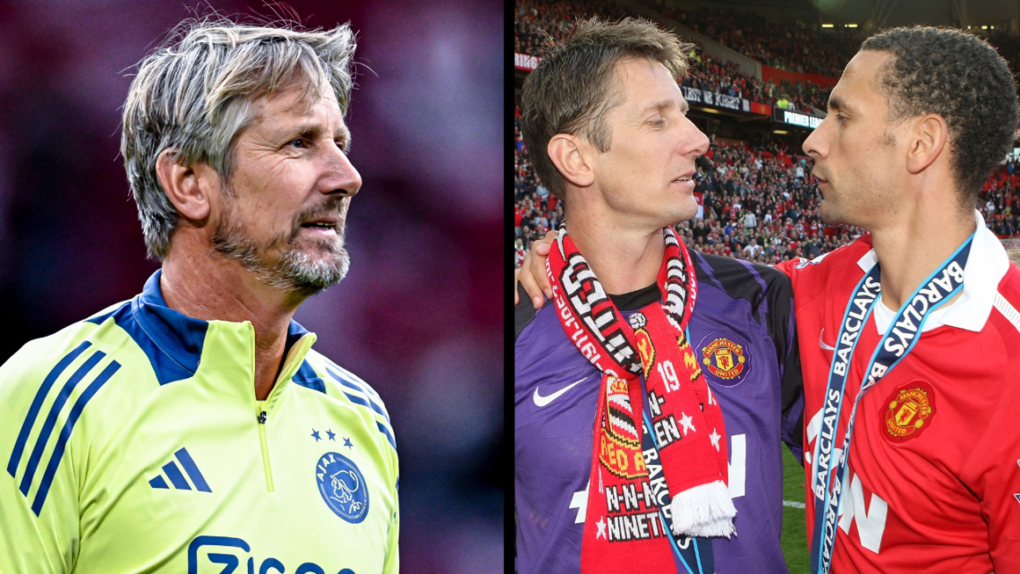 AFC Ajax Amsterdam legend goalkeeper Edwin van der Sar participates in the match between Ajax Legends and Real Madrid Legends at the Johan Cruijff ...