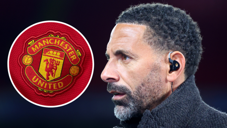 LIVERPOOL, ENGLAND - NOVEMBER 27: Rio Ferdinand looks on ahead of the UEFA Champions League 2024/25 League Phase MD5 match between Liverpool FC and...