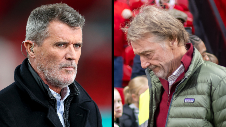 LONDON, ENGLAND - OCTOBER 10: Ex Manchester United and Republic of Ireland captain Roy Keane now a football pundit with ITV before the UEFA Nations...