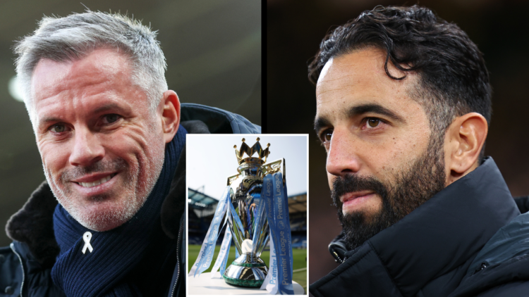MANCHESTER, ENGLAND - NOVEMBER 28: Ruben Amorim the head coach / manager of Manchester United during the UEFA Europa League 2024/25 League Phase MD...