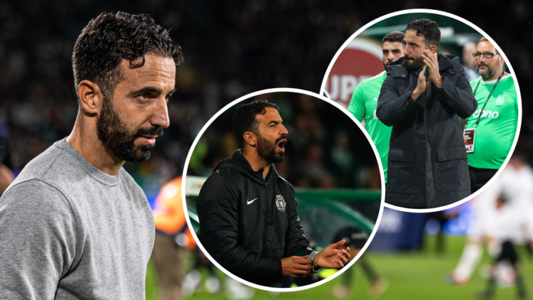 LISBOA, PORTUGAL - 2024/11/01: Head Coach Ruben Amorim of Sporting CP seen before the start of the Liga Portugal Betclic match between Sporting CP ...