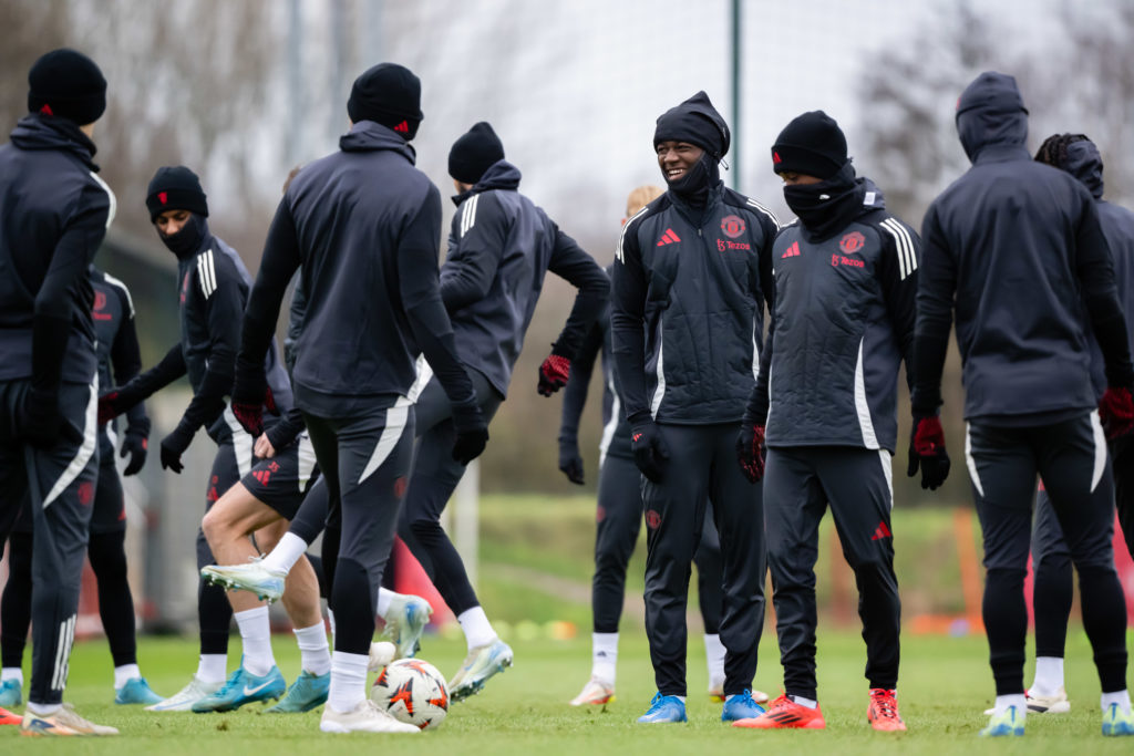 Manchester United Training Session And Press Conference - UEFA Europa League 2024/25 League Phase MD6