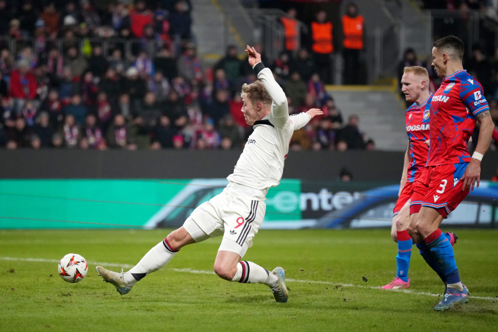 FC Viktoria Plzen v Manchester United - UEFA Europa League 2024/25 League Phase MD6