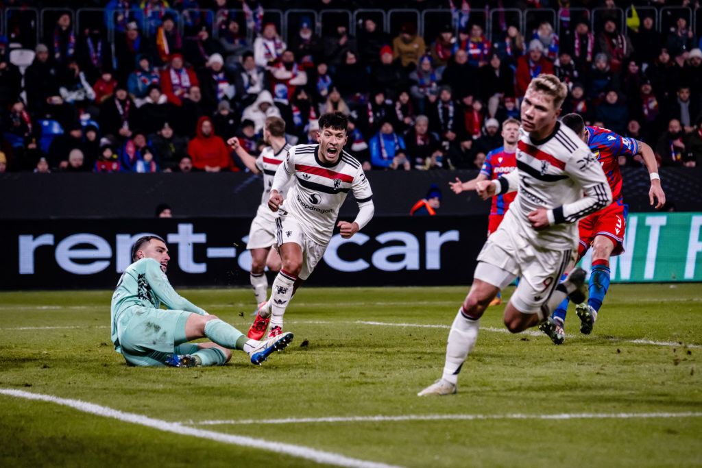 FC Viktoria Plzen v Manchester United - UEFA Europa League 2024/25 League Phase MD6