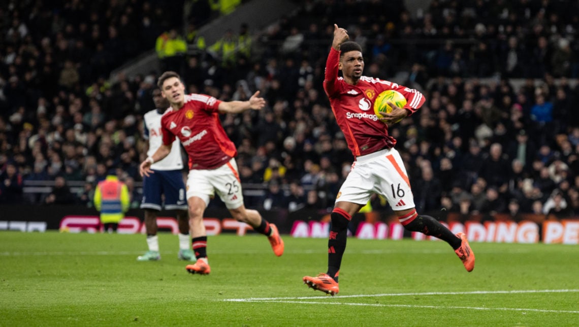 Amad Diallo's impressive numbers show Man Utd teammates the way vs Tottenham, he was outstanding