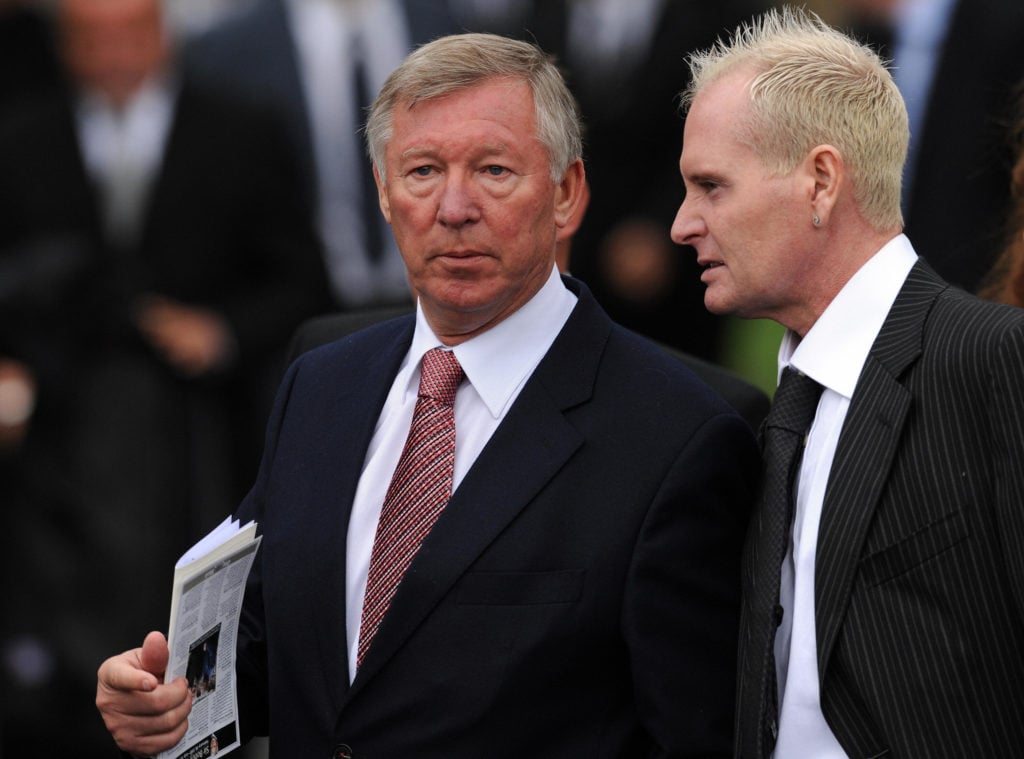 Manchester United manager Sir Alex Fergu