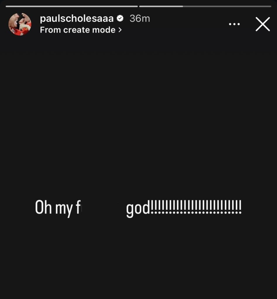 Scholes instagram