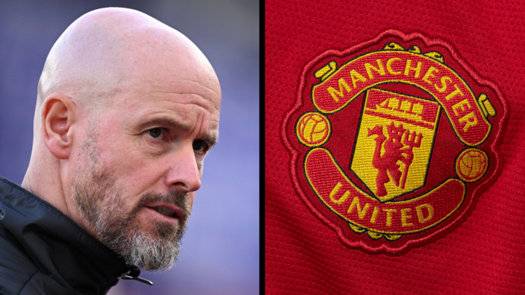LONDON, ENGLAND - OCTOBER 27: Erik ten Hag, Manager of Manchester United during the Premier League match between West Ham United FC and Manchester ...
