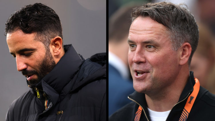 WOLVERHAMPTON, ENGLAND - DECEMBER 26: Manchester United manager Ruben Amorim during the Premier League match between Wolverhampton Wanderers FC and...
