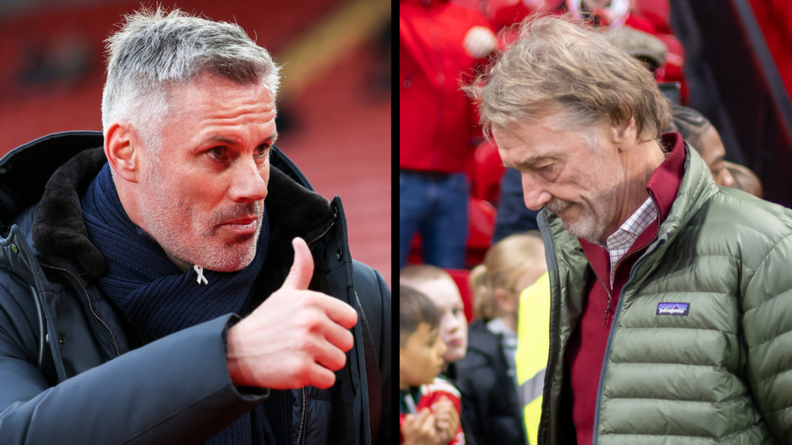 SOUTHAMPTON, ENGLAND - NOVEMBER 24: Ex Liverpool skipper now football pundit Jamie Carragher before the Premier League match between Southampton FC...