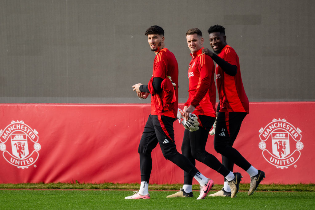 Manchester United Training Session And Press Conference - UEFA Europa League 2024/25 League Phase MD3