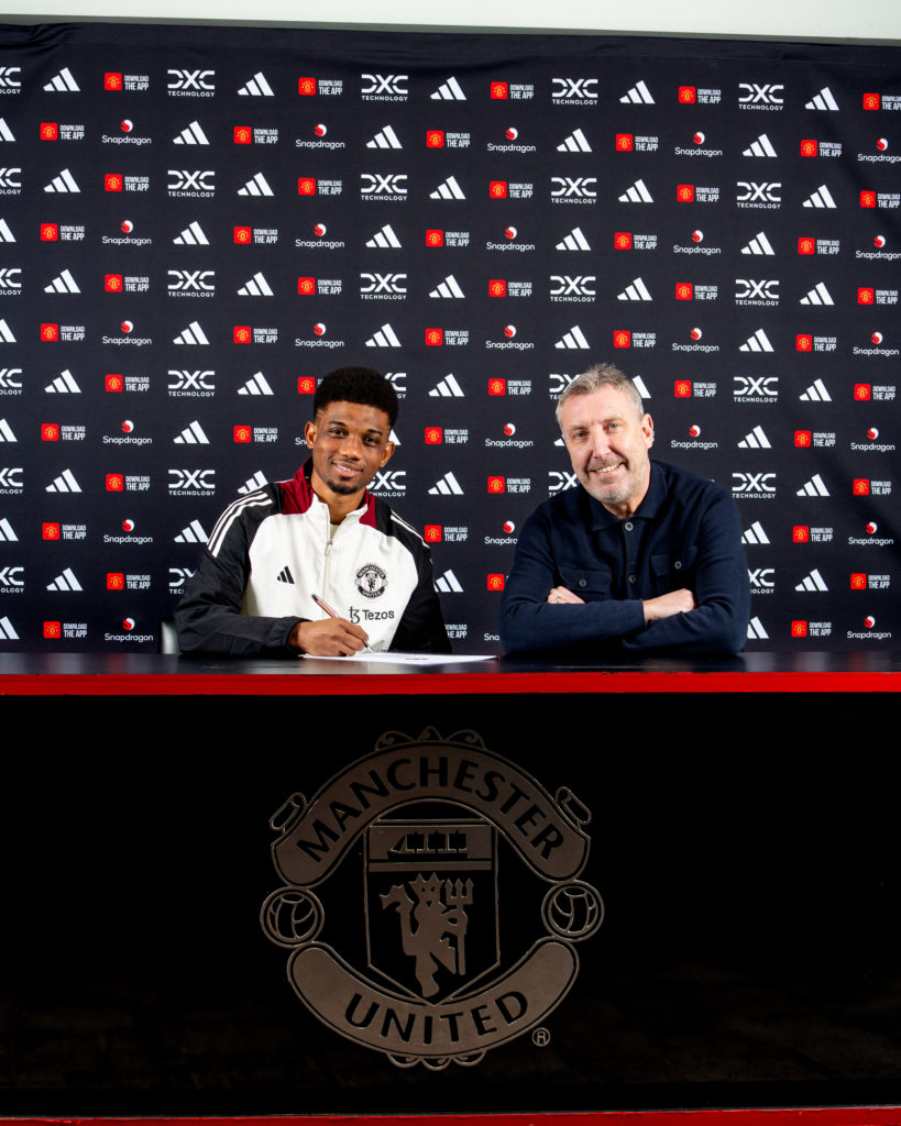 Amad Diallo Signs a New Contract at Manchester United