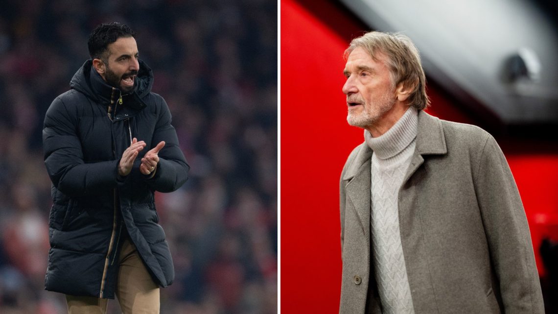 Sir Jim Ratcliffe and Ruben Amorim split