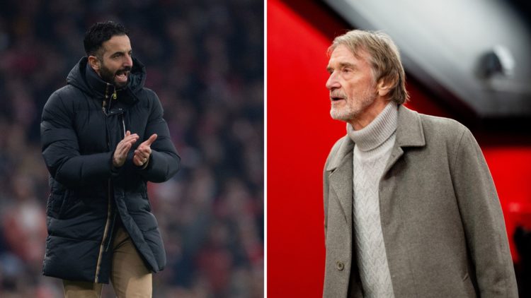 Sir Jim Ratcliffe and Ruben Amorim split