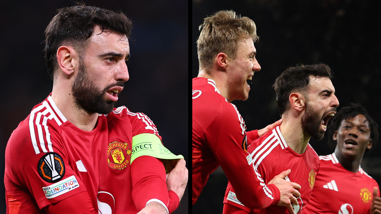 Bruno Fernandes drops perfect two-word message after winner vs Rangers, ONE former Man Utd star immediately reacts