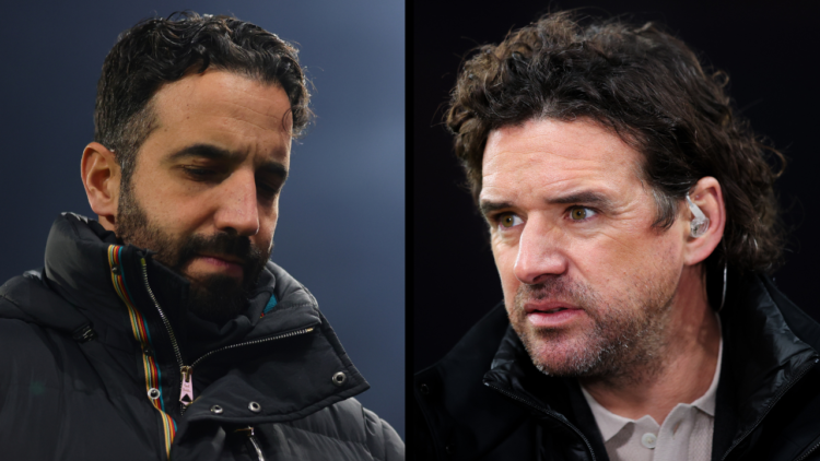 MANCHESTER, ENGLAND - NOVEMBER 28: TNT Sports pundit Owen Hargreaves during the UEFA Europa League 2024/25 League Phase MD5 match between Mancheste...