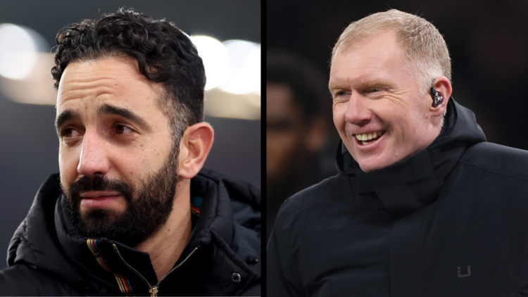 MANCHESTER, ENGLAND - JANUARY 16: Paul Scholes pictured prior to the Premier League match between Manchester United FC and Southampton FC at Old Tr...
