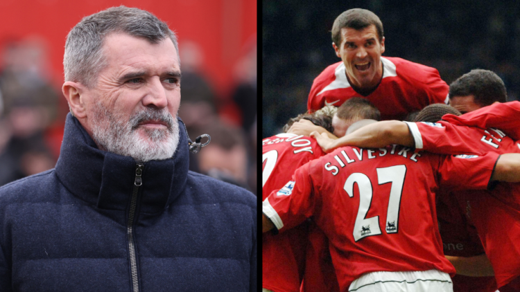 TAMWORTH, ENGLAND - JANUARY 12: Roy Keane during the Emirates FA Cup Third Round match between Tamworth and Tottenham Hotspur at The Lamb Ground on...