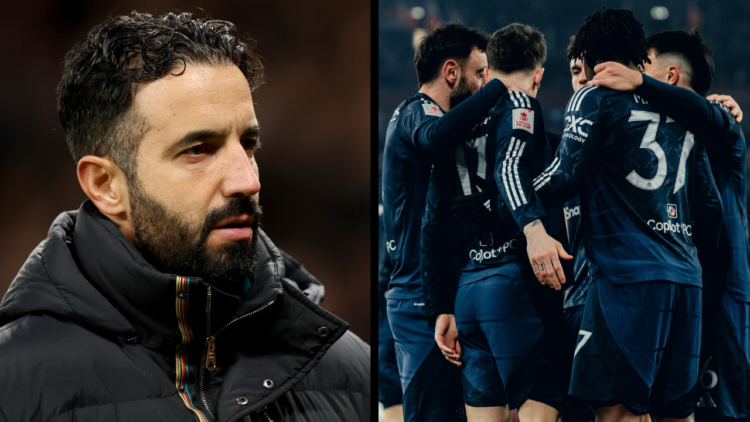 MANCHESTER, ENGLAND - DECEMBER 30: Ruben Amorim, Manager of Manchester United, after the Premier League match between Manchester United FC and Newc...