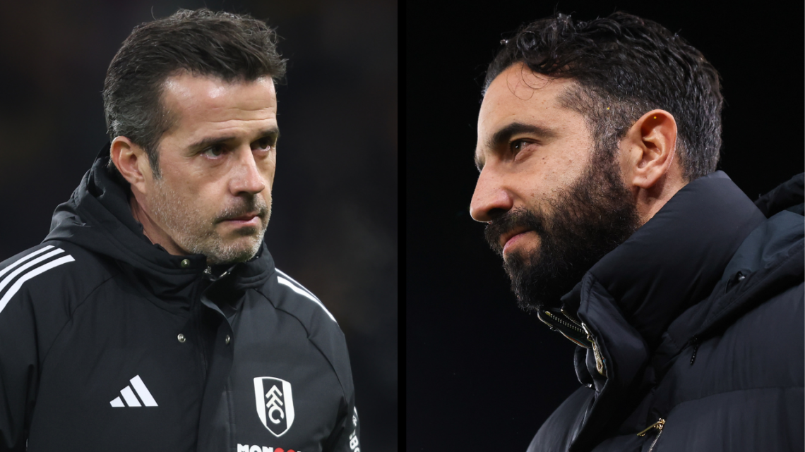MANCHESTER, ENGLAND - JANUARY 23: Ruben Amorim the head coach / manager of Manchester United during the UEFA Europa League 2024/25 League Phase MD7...