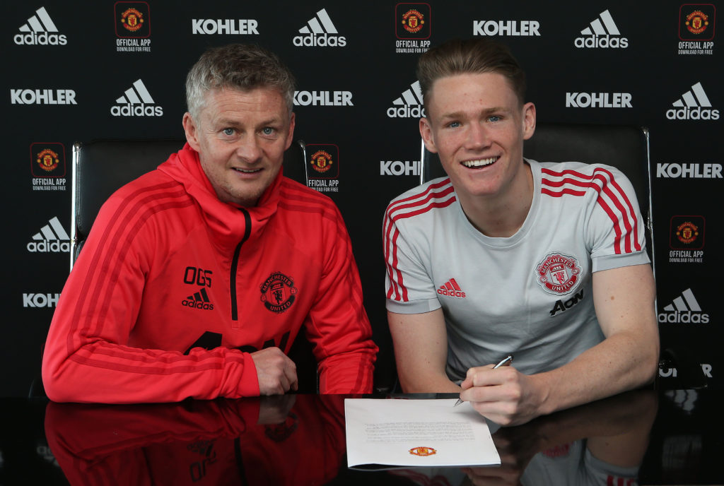 Scott McTominay Signs a Contract Extension at Manchester United