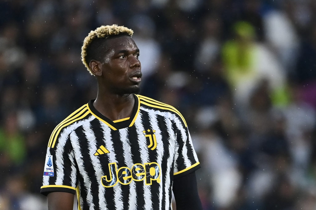 Paul Pogba in action for Juventus.