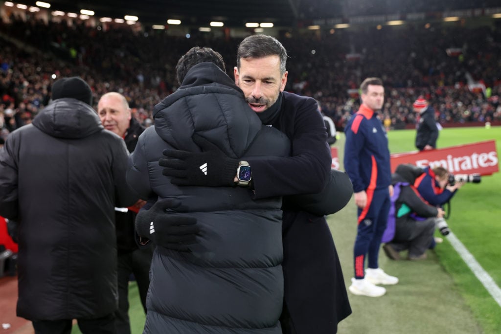 What Ruud van Nistelrooy did after Leicester scored against Man Utd in FA  Cup, it spoke volumes