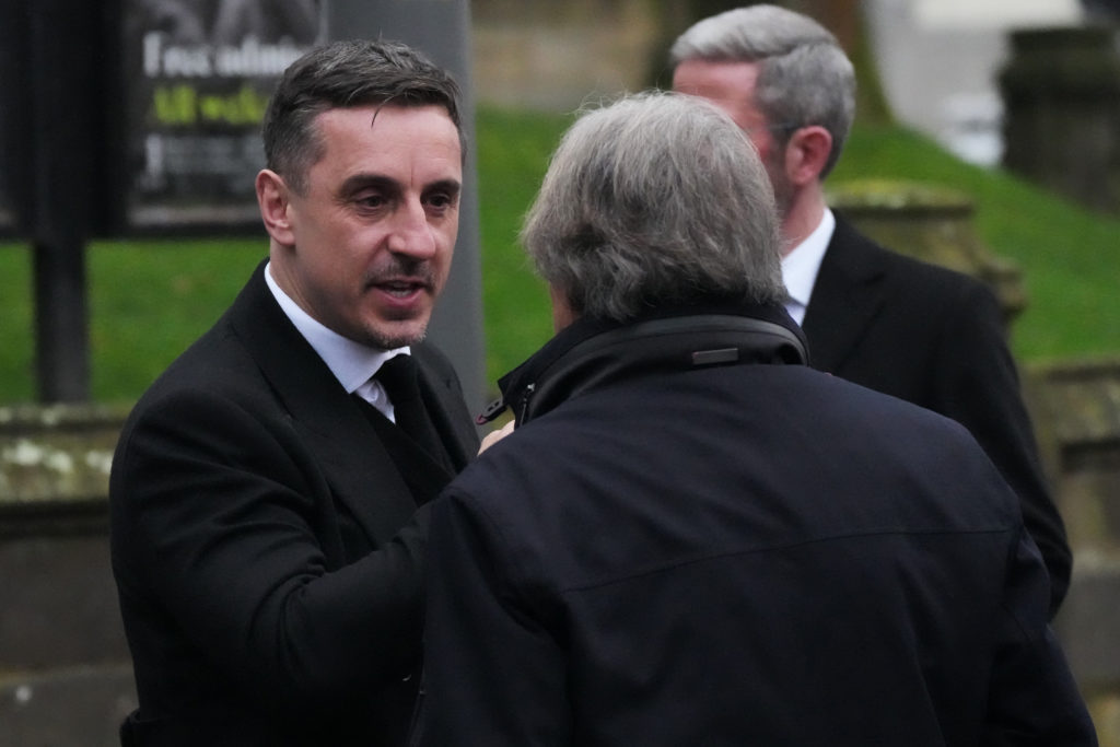 The Funeral of Denis Law Takes Place in Manchester