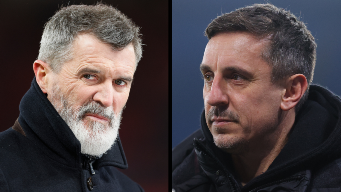 MANCHESTER, ENGLAND - FEBRUARY 7: Roy Keane former footballer and now TV pundit portrait before the Emirates FA Cup Fourth Round match between Manc...