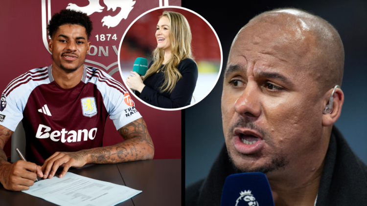 BIRMINGHAM, ENGLAND - DECEMBER 26: Amazon Prime pundit Gabriel Agbonlahor before the Premier League match between Aston Villa and Liverpool FC at V...