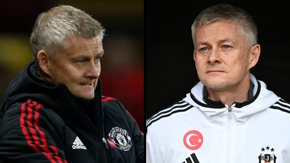 ANTALYA, TURKIYE - FEBRUARY 25: Head coach Ole Gunnar Solskjaer of Besiktas follows the Ziraat Turkish Cup match between Onvo Antalyaspor and Besik...