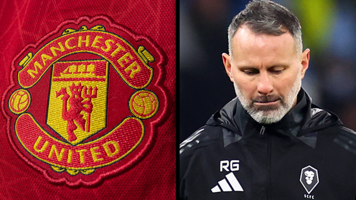 MANCHESTER, ENGLAND - JANUARY 11: Salford City assistant manager Ryan Giggs reacts at full-time following the Emirates FA Cup Third Round match bet...