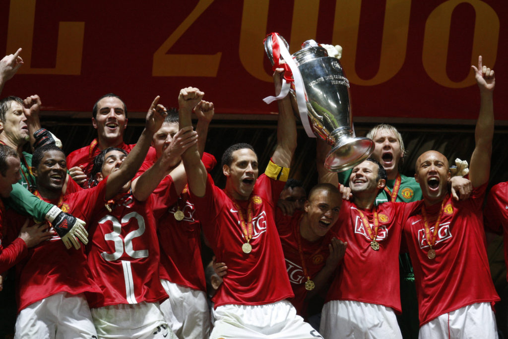 TOPSHOT-FBL-EUR-C1-MANUTD-CHELSEA
