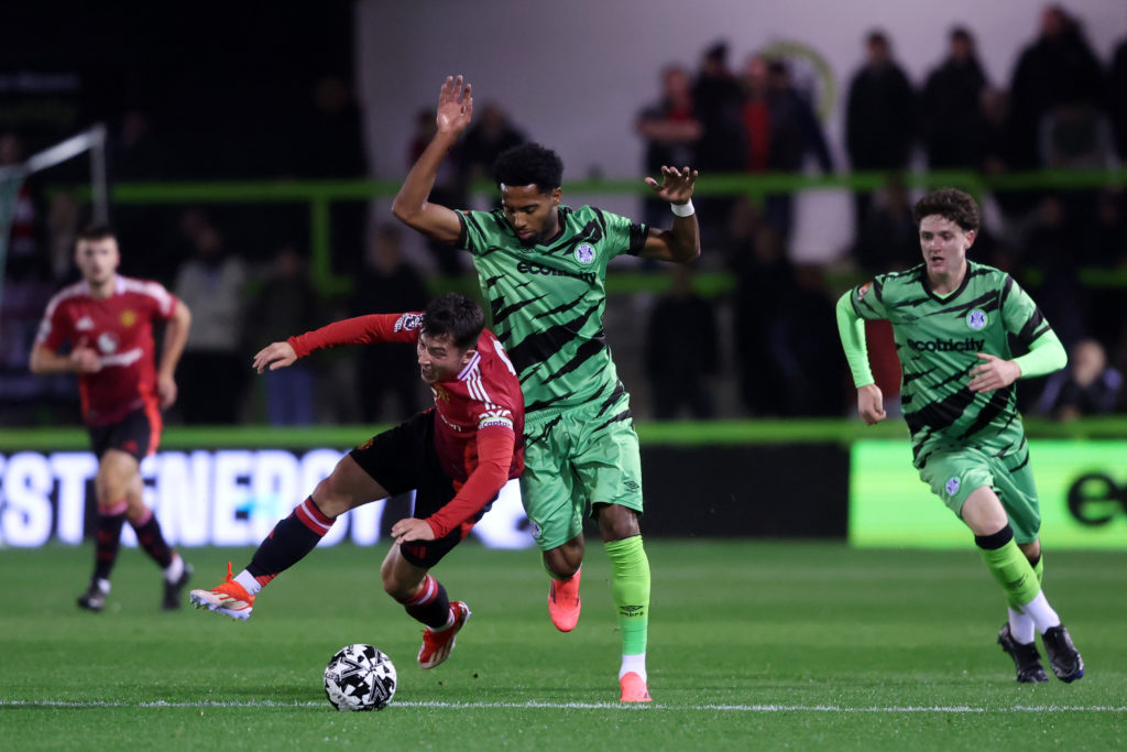 Forest Green Rovers v Manchester United - U21 National League Cup