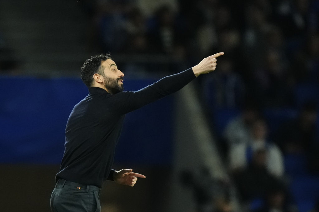 Real Sociedad de Futbol v Manchester United - UEFA Europa League 2024/25 Round of 16 First Leg