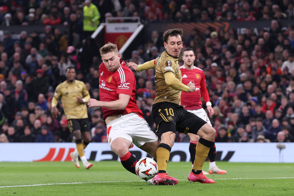 Manchester United v Real Sociedad de Futbol - UEFA Europa League 2024/25 Round of 16 Second Leg