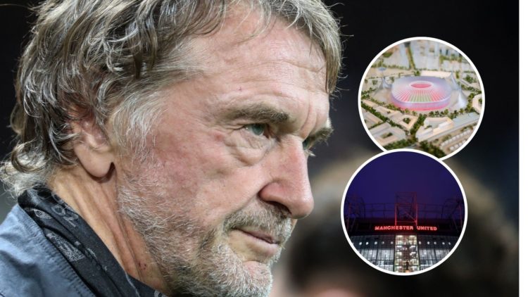 British INEOS Group chairman Sir Jim Ratcliffe looks on prior to the French L1 football match between OGC Nice (OGCN) and Paris Saint-Germain (PSG)...