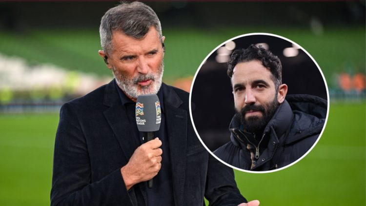 Former Republic of Ireland captain and ITV pundit Roy Keane after the UEFA Nations League B Group 2 match between Republic of Ireland and England w...