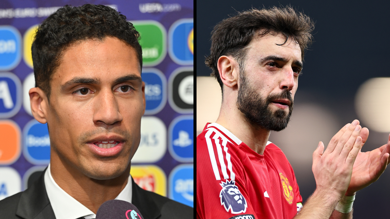 Raphael Varane's one-word reaction to Bruno Fernandes' Man Utd impact ...