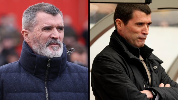 TAMWORTH, ENGLAND - JANUARY 12: Roy Keane during the Emirates FA Cup Third Round match between Tamworth and Tottenham Hotspur at The Lamb Ground on...