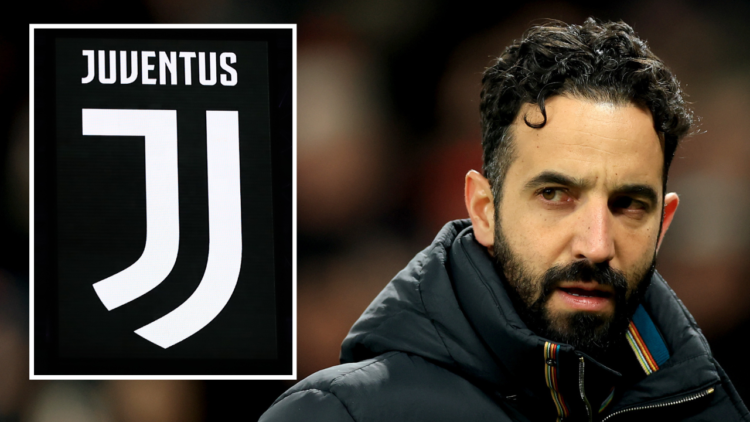 Ruben Amorim, Head Coach of Manchester United, during the UEFA Europa League 2024/25 Round of 16 Second Leg match between Manchester United and Rea...