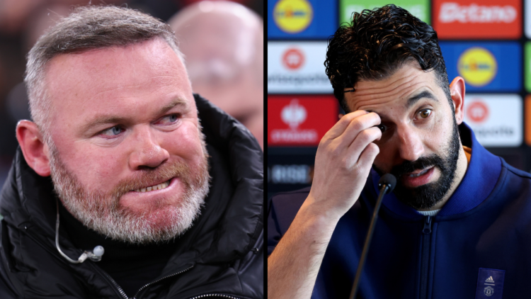 Wayne Rooney during the UEFA Champions League 2024/25 UEFA Champions League 2024/25 Round of 16 Second Leg match between Liverpool FC and Paris Sai...