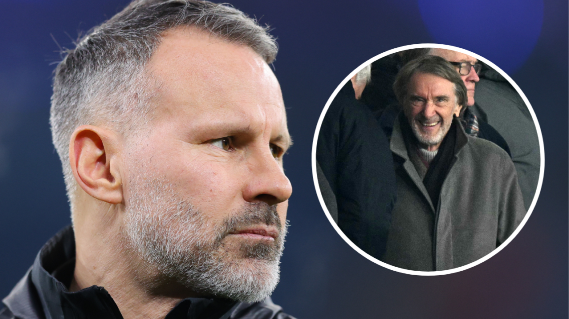 Ryan Giggs, assistant coach and co-owner of Salford City during the Emirates FA Cup Third Round match between Manchester City and Salford City at E...