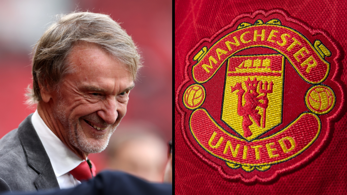 MANCHESTER, ENGLAND - NOVEMBER 10: Sir Jim Ratcliffe at OId Trafford ahead of the Premier League match between Manchester United and Leicester City...