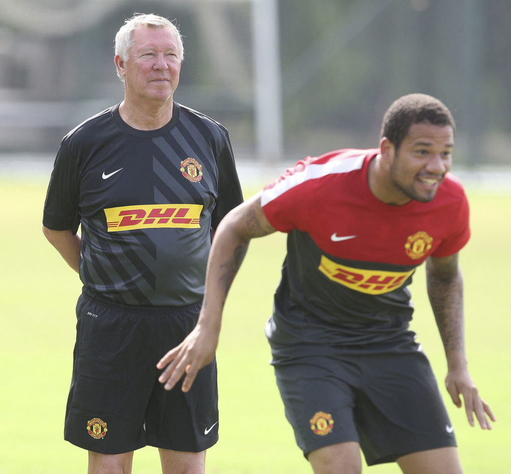 Manchester United Training Session And Press Conference In Shanghai