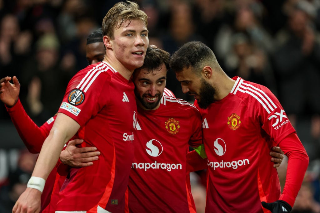 Manchester United v Real Sociedad de Futbol - UEFA Europa League 2024/25 Round of 16 Second Leg