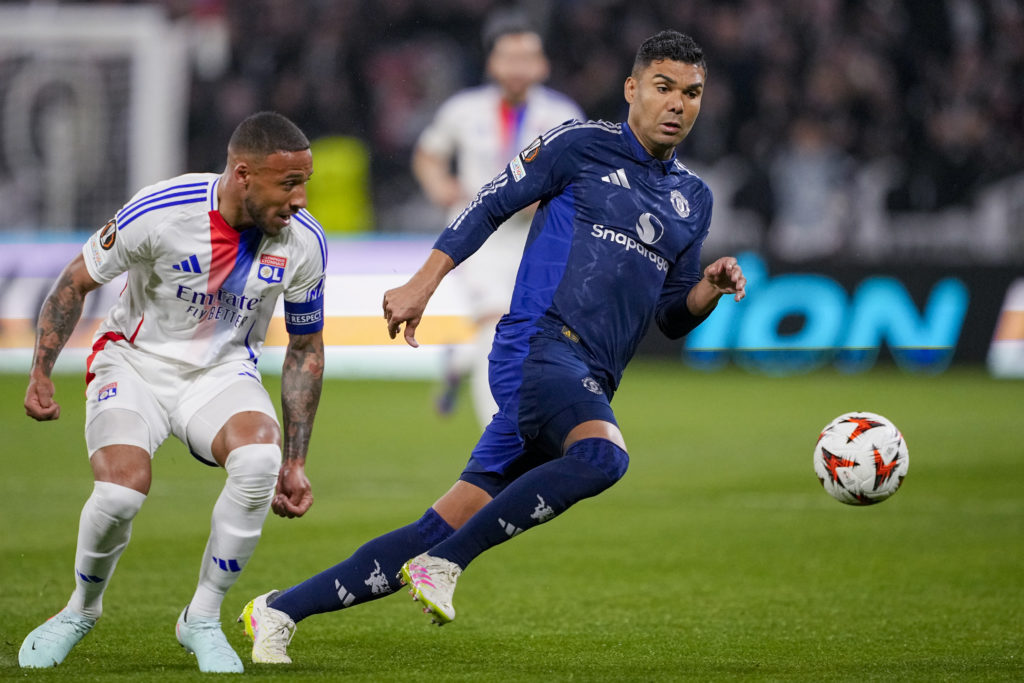 Olympique Lyonnais v Manchester United - UEFA Europa League 2024/25 Quarter Final First Leg