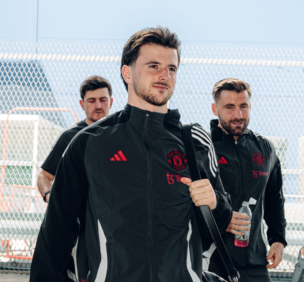 Manchester United Training Session And Press Conference - UEFA Europa League 2024/25 Quarter Final First Leg