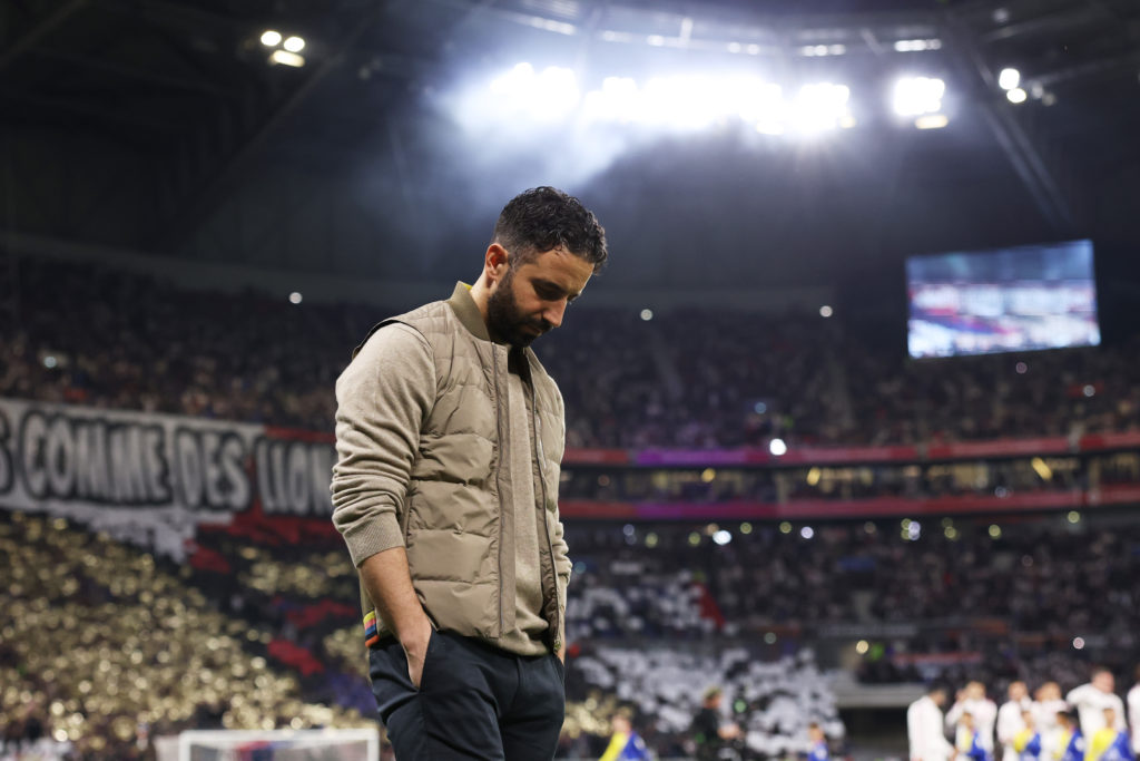 Olympique Lyonnais v Manchester United - UEFA Europa League 2024/25 Quarter Final First Leg