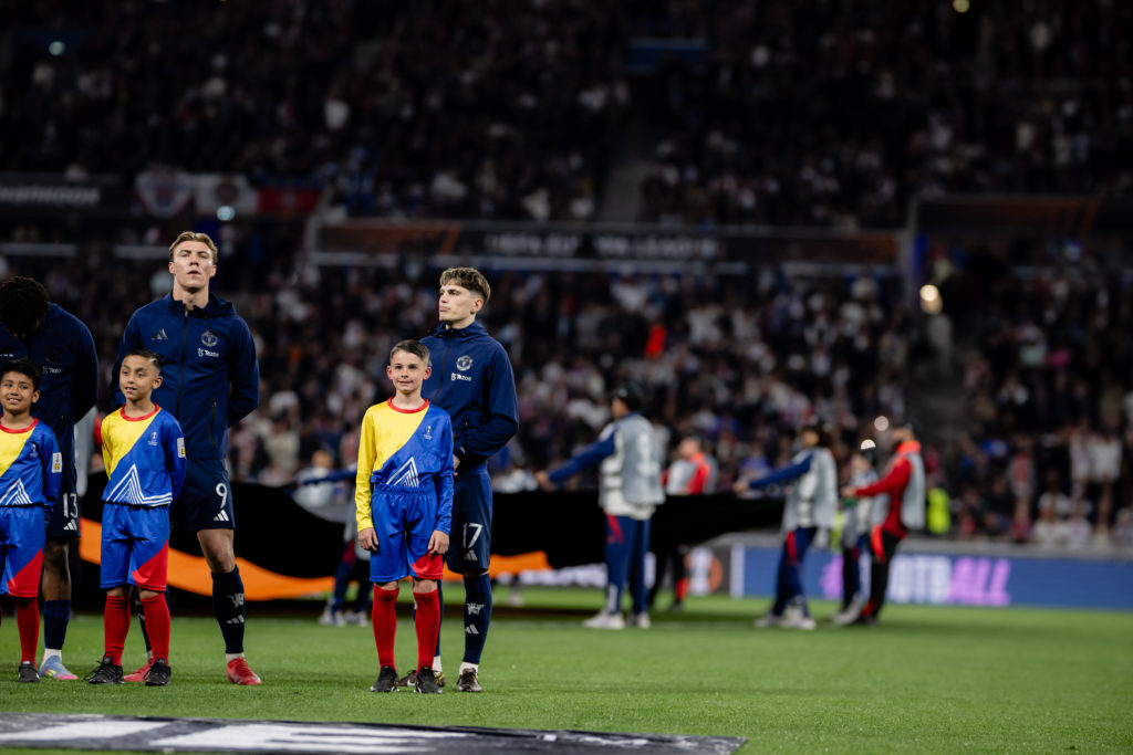 Olympique Lyonnais v Manchester United - UEFA Europa League 2024/25 Quarter Final First Leg